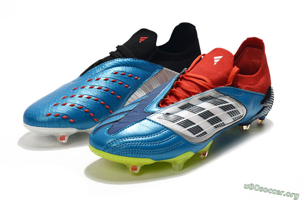 Adidas Predator Archive Limited Edition FG Football Boots - Blue/Silver/Red/Yellow 4