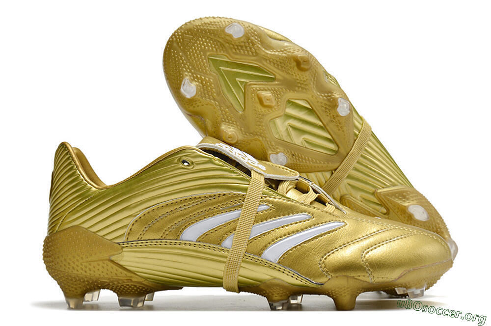 Adidas Predator Absolute 20 FG Football Boots - Gold/White 2