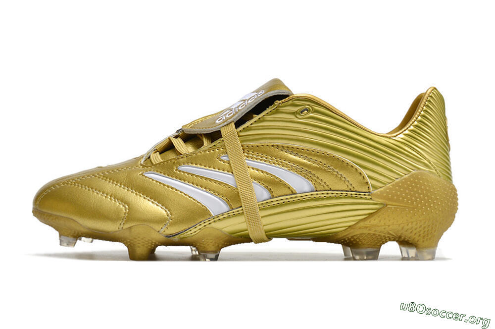 Adidas Predator Absolute 20 FG Football Boots - Gold/White 3