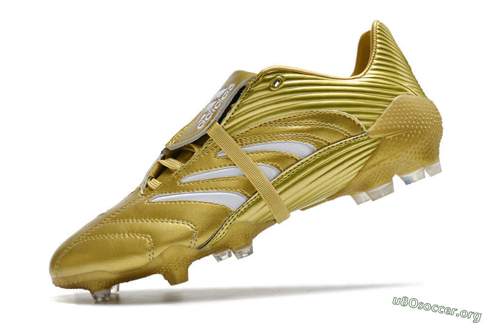 Adidas Predator Absolute 20 FG Football Boots - Gold/White 5