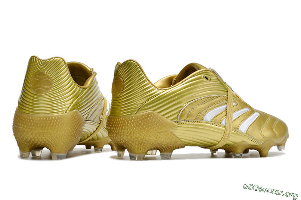 Adidas Predator Absolute 20 FG Football Boots - Gold/White 6