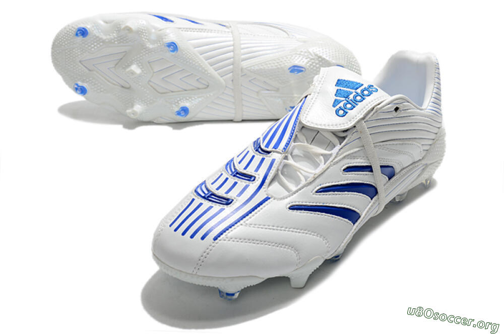 Adidas Predator Absolute 20 FG Football Boots - White/Blue 0