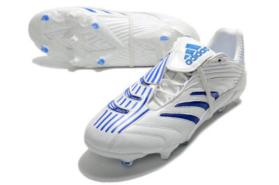 Adidas Predator Absolute 20 FG Football Boots - White/Blue