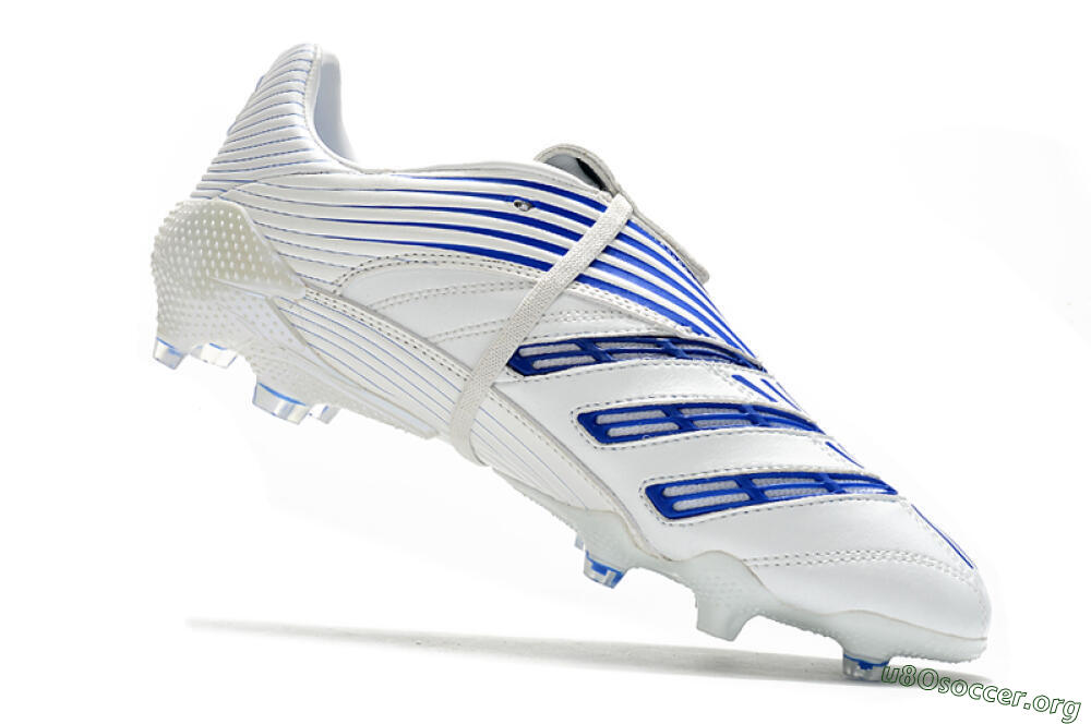 Adidas Predator Absolute 20 FG Football Boots - White/Blue 4