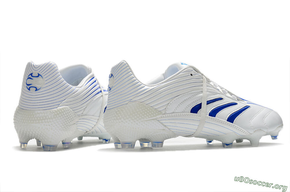 Adidas Predator Absolute 20 FG Football Boots - White/Blue 6