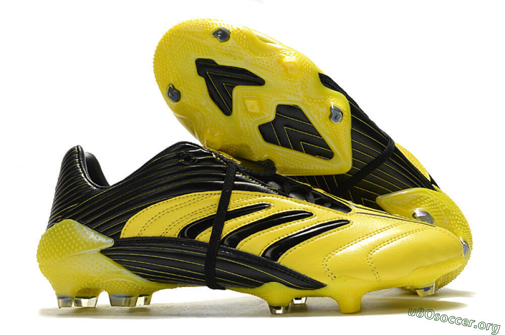 Adidas Predator Absolute 20 FG Football Boots - Yellow/Black 2