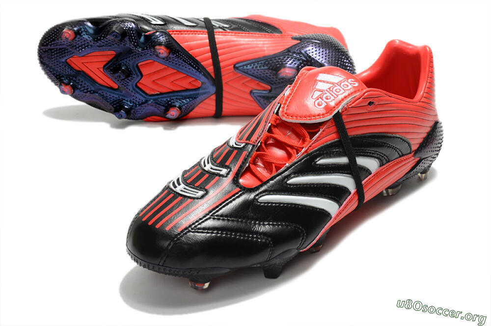 Adidas Predator Absolute 20 FG Football Boots - Black/Red/White 0