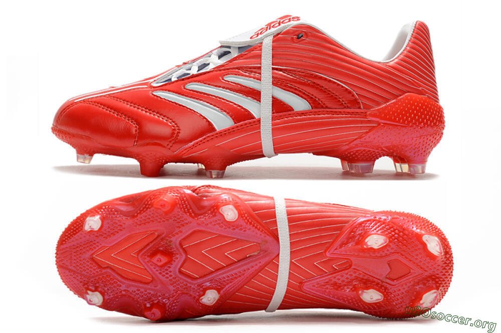 Adidas Predator Absolute 20 FG Football Boots - Red/White 1