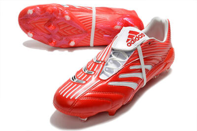 Adidas Predator Absolute 20 FG Football Boots - Red/White