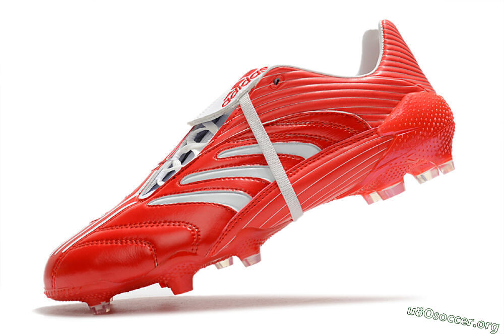 Adidas Predator Absolute 20 FG Football Boots - Red/White 5