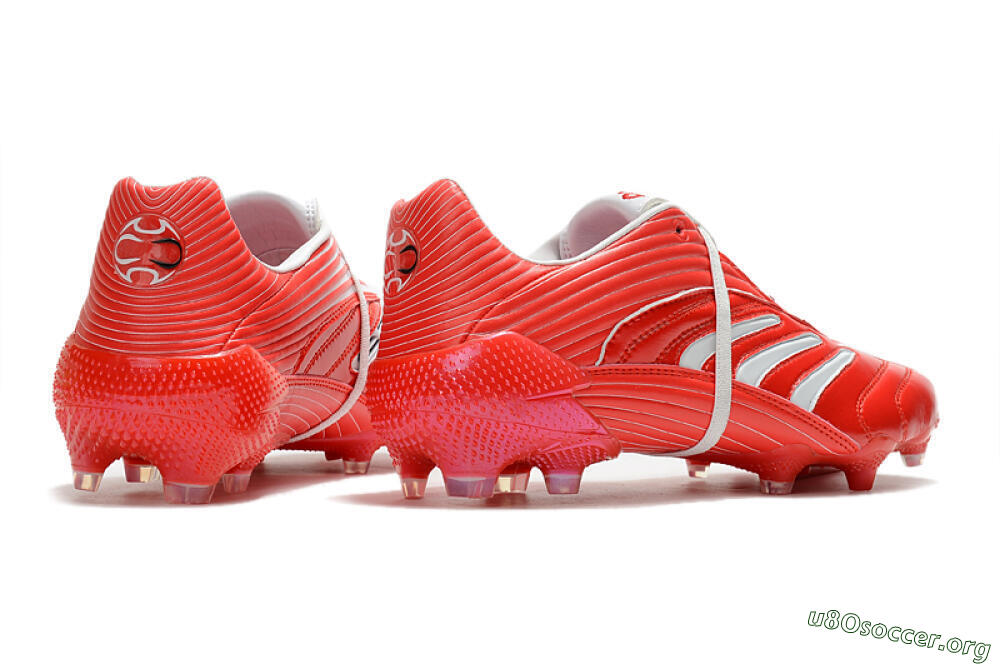 Adidas Predator Absolute 20 FG Football Boots - Red/White 6