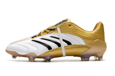 Adidas Predator Absolute 20 FG Football Boots - White/Gold/Black