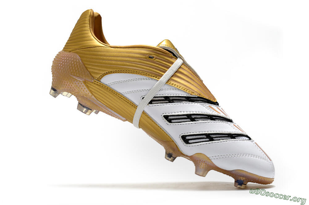 Adidas Predator Absolute 20 FG Football Boots - White/Gold/Black 4