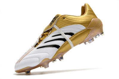 Adidas Predator Absolute 20 FG Football Boots - White/Gold/Black