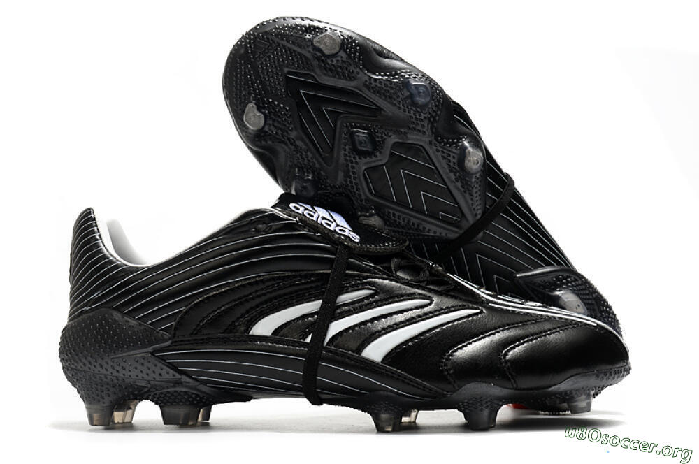 Adidas Predator Absolute 20 FG Football Boots - Black/White 2