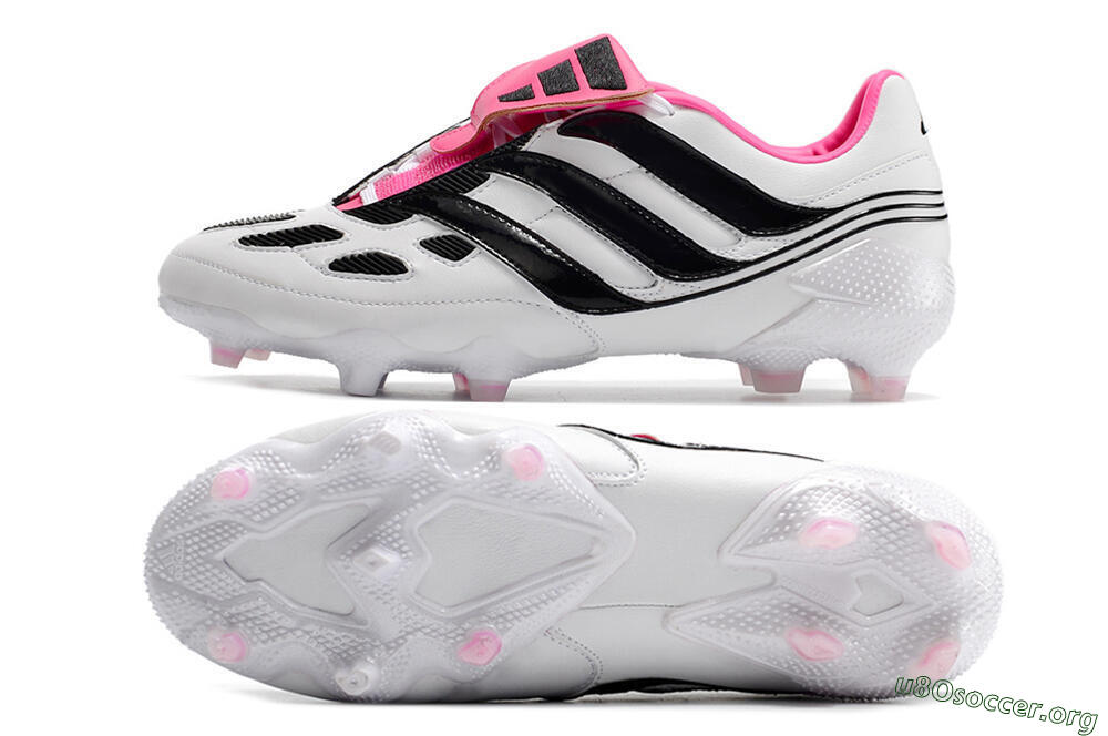 Adidas Predator Precision Archive Pack FG Football Boots - White/Black/Pink 1