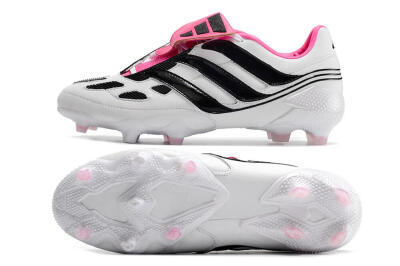 Adidas Predator Precision Archive Pack FG Football Boots - White/Black/Pink