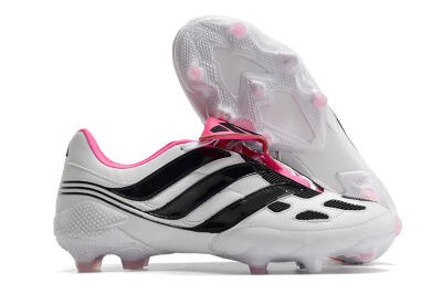 Adidas Predator Precision Archive Pack FG Football Boots - White/Black/Pink