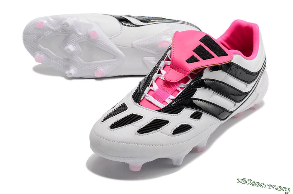 Adidas Predator Precision Archive Pack FG Football Boots - White/Black/Pink 0