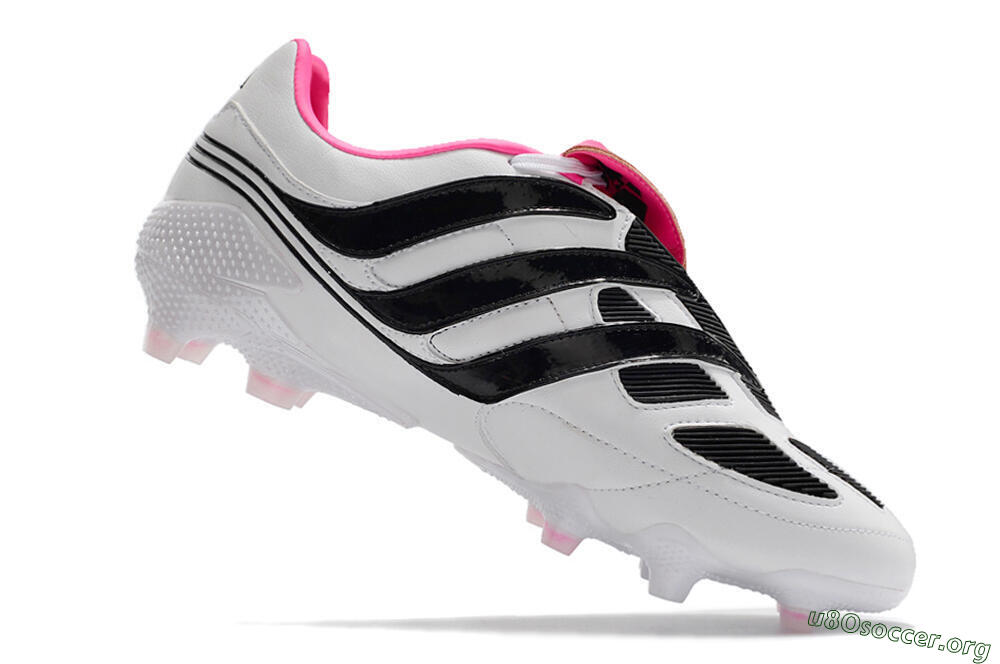 Adidas Predator Precision Archive Pack FG Football Boots - White/Black/Pink 4