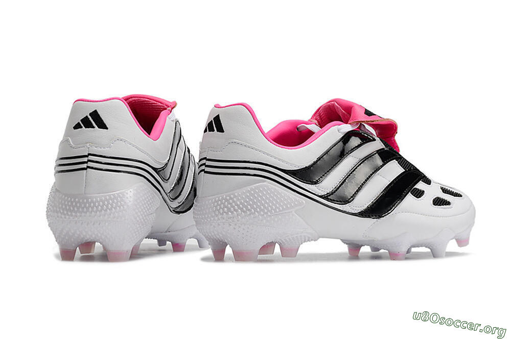 Adidas Predator Precision Archive Pack FG Football Boots - White/Black/Pink 6