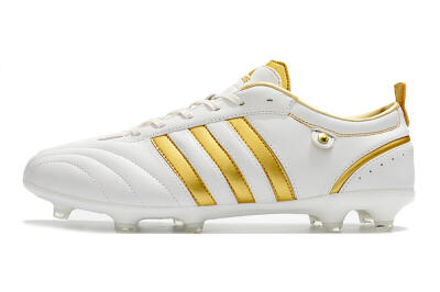 Adidas Adipure FG Football Boots - White/Gold