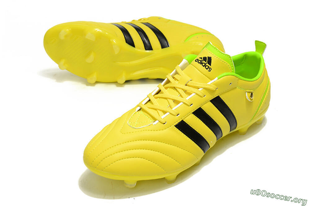 Adidas Adipure FG Football Boots - Yellow/Black 0