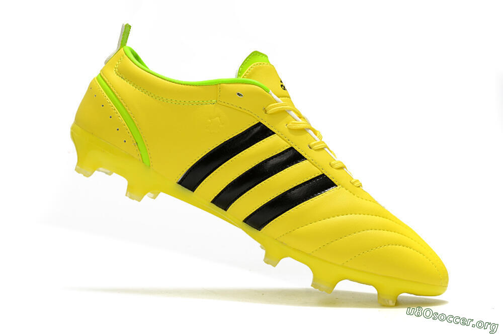 Adidas Adipure FG Football Boots - Yellow/Black 4