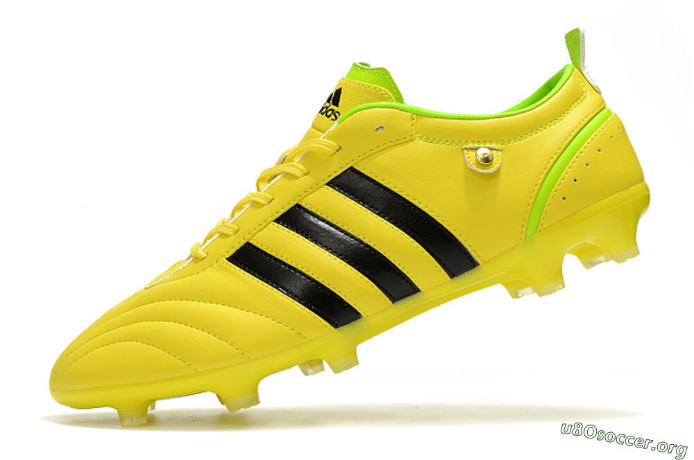 Adidas Adipure FG Football Boots - Yellow/Black 5