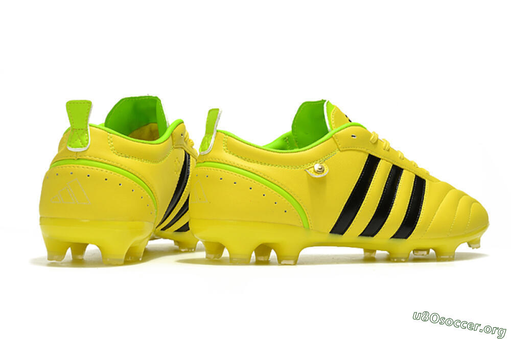 Adidas Adipure FG Football Boots - Yellow/Black 6