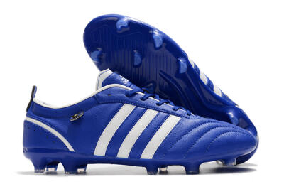 Adidas Adipure FG Football Boots - Blue/White