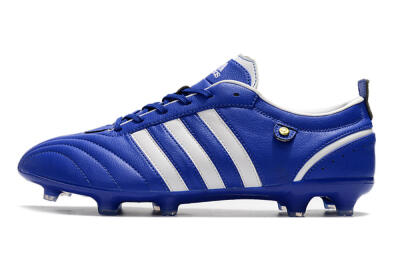 Adidas Adipure FG Football Boots - Blue/White