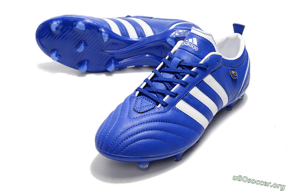 Adidas Adipure FG Football Boots - Blue/White 0