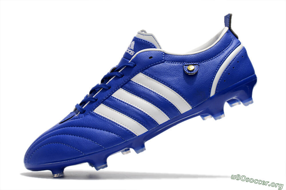 Adidas Adipure FG Football Boots - Blue/White 5