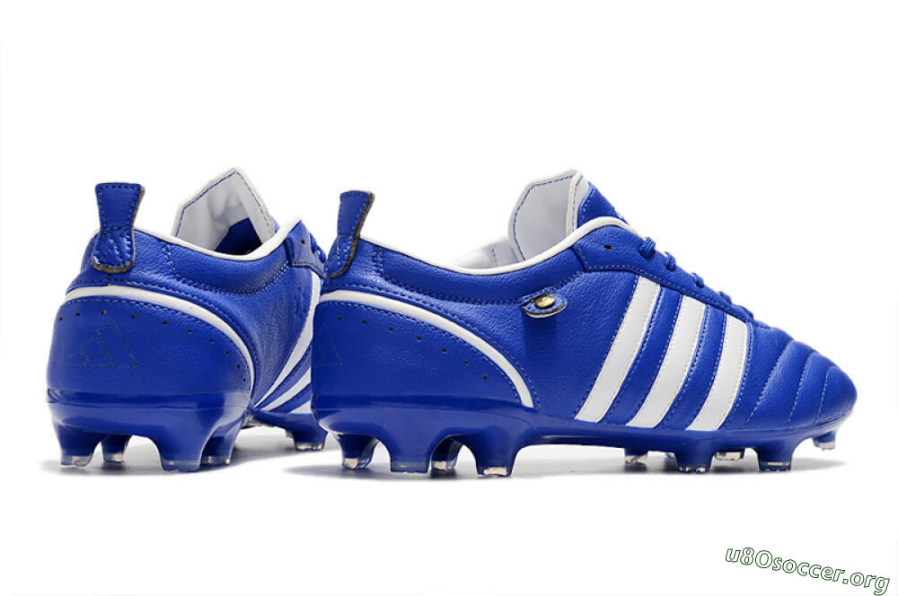 Adidas Adipure FG Football Boots - Blue/White 6