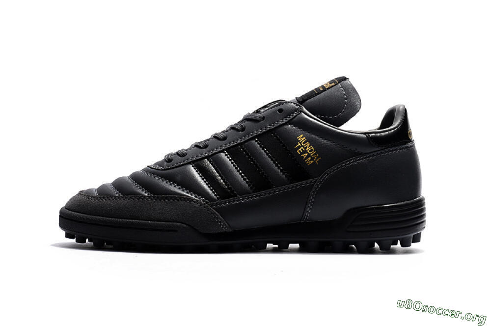 Adidas Copa Mundial Team Astro TF Football Shoes - Black/Gold 3