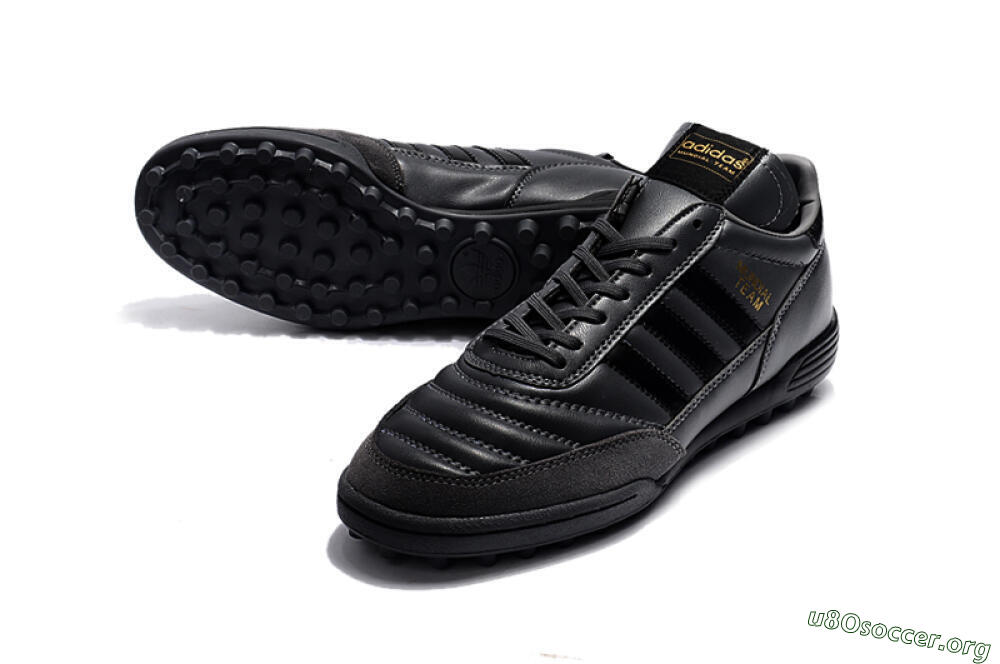 Adidas Copa Mundial Team Astro TF Football Shoes - Black/Gold 0