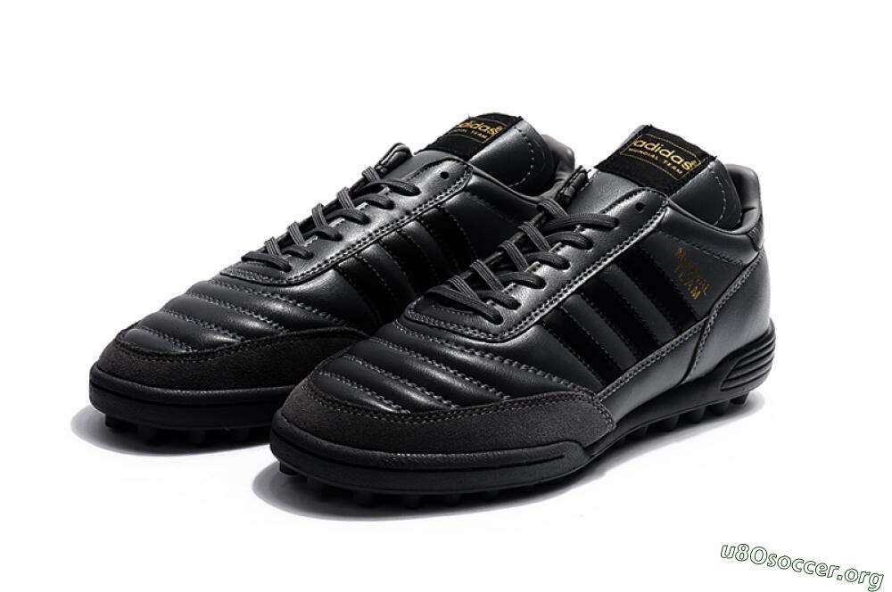 Adidas Copa Mundial Team Astro TF Football Shoes - Black/Gold 5