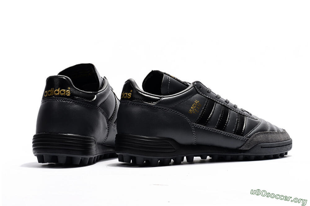 Adidas Copa Mundial Team Astro TF Football Shoes - Black/Gold 9