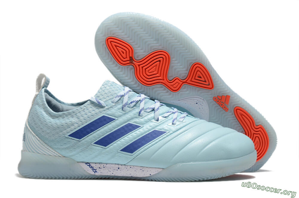Adidas Copa Tango 20.1 IC Football Shoes - Jade/Blue/White 2