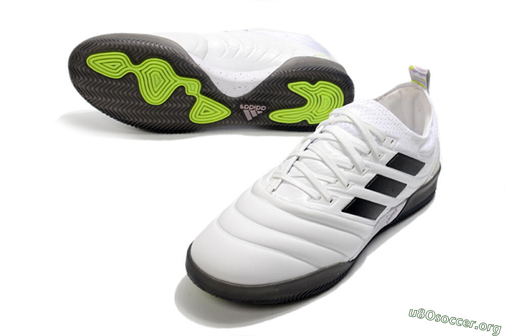 Adidas Copa Tango 20.1 IC Football Shoes - White/Black/Purple 0