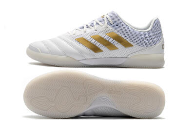 Adidas Copa Tango 20.1 IC Football Shoes - White/Gold/Blue