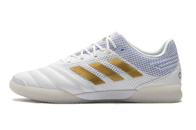 Adidas Copa Tango 20.1 IC Football Shoes - White/Gold/Blue