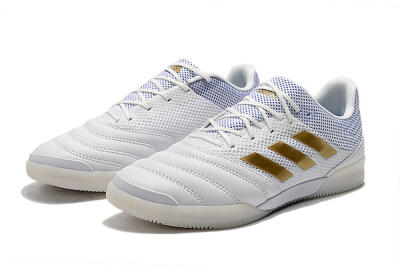 Adidas Copa Tango 20.1 IC Football Shoes - White/Gold/Blue