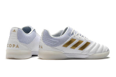 Adidas Copa Tango 20.1 IC Football Shoes - White/Gold/Blue