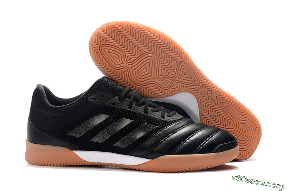 Adidas Copa Tango 20.1 IC Football Shoes - Black/White/Brown 2