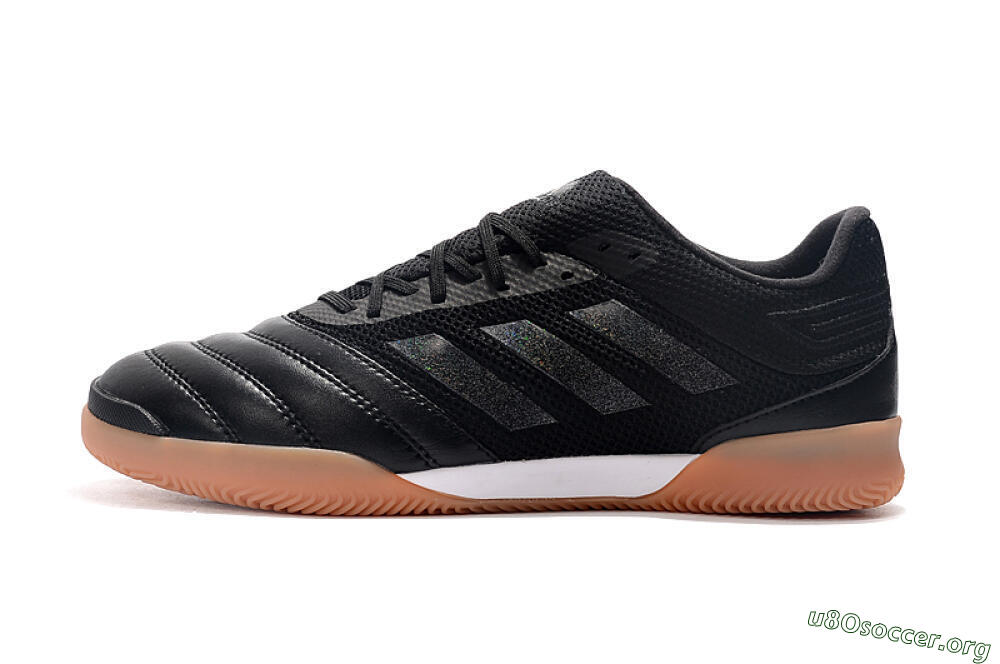 Adidas Copa Tango 20.1 IC Football Shoes - Black/White/Brown 3