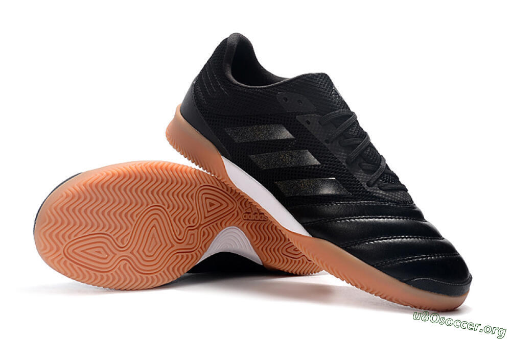 Adidas Copa Tango 20.1 IC Football Shoes - Black/White/Brown 6