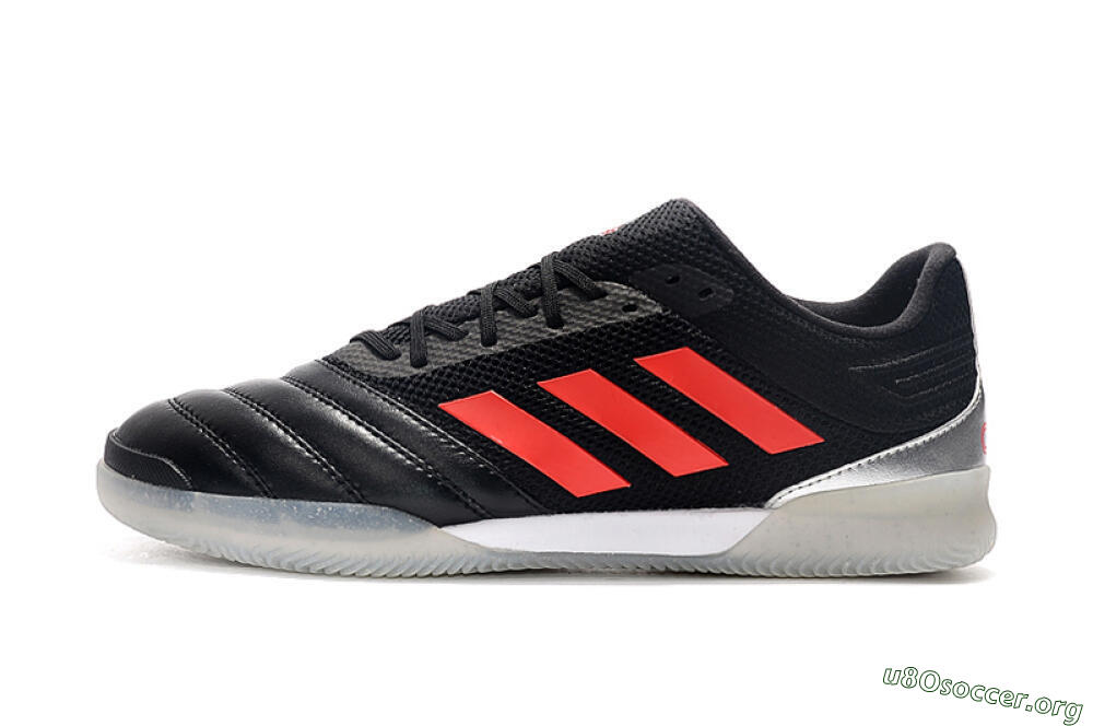 Adidas Copa Tango 20.1 IC Football Shoes - Black/Red/White 3