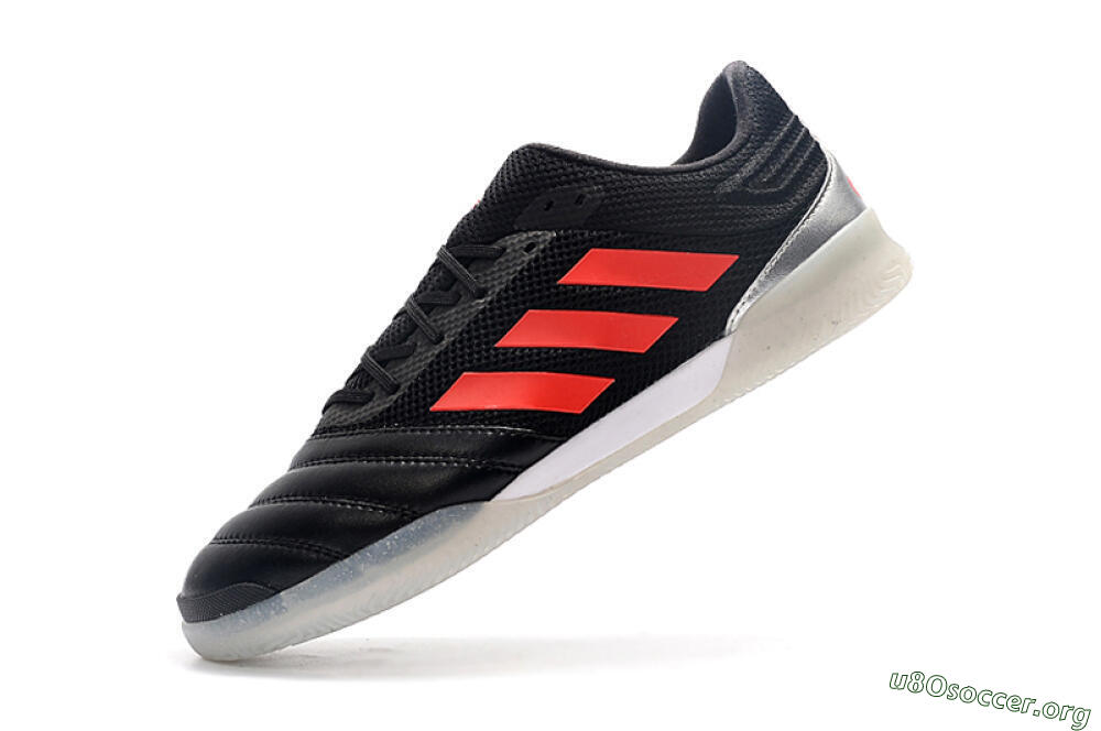 Adidas Copa Tango 20.1 IC Football Shoes - Black/Red/White 8